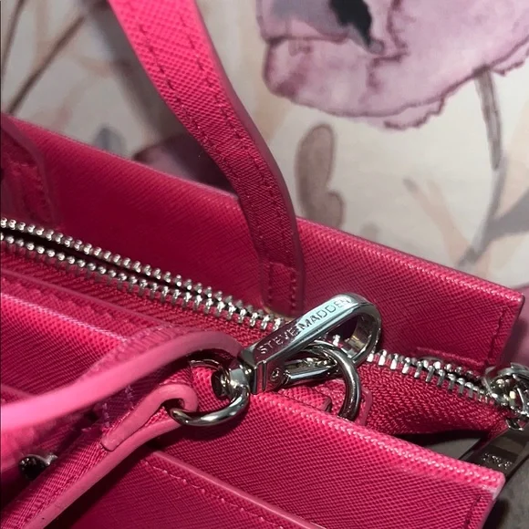 Steve Madden Mini Purse Crossbody Pink - Picture 13 of 13